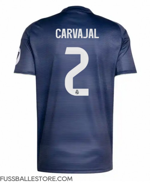 Günstige Real Madrid Daniel Carvajal #2 Auswärtstrikot 2025-26 Kurzarm Günstige Real Madrid Daniel Carvajal #2 Auswärtstrikot 2025-26 Kurzarm